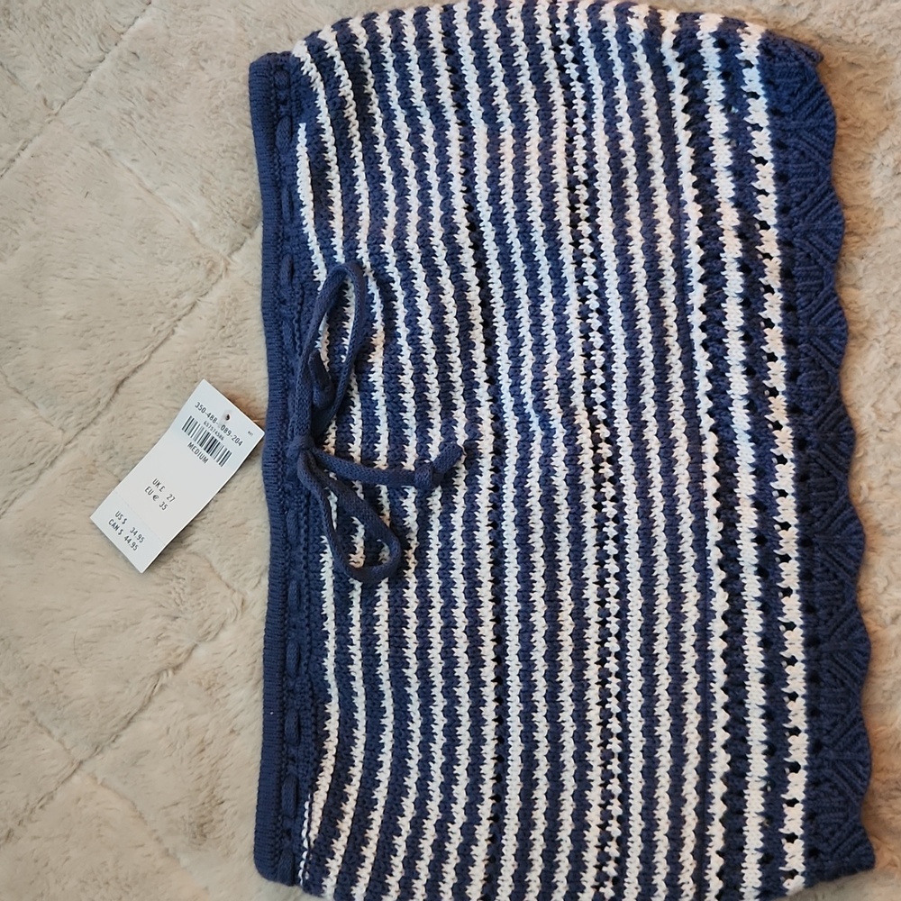 Hollister Crochet Cropped Tube Top